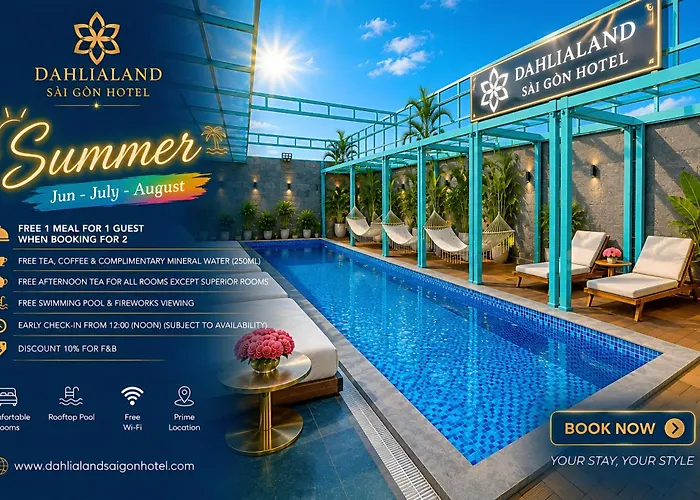 Dahlialand Saigon Hotel & Swimming Pool